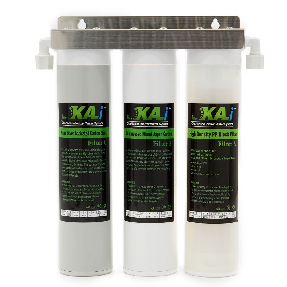 OKA Hydrogen Alkaline Ionized Water Filter (Replacement Set) Shopee