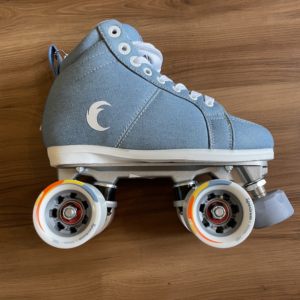 CHAYA Vintage Denim Roller Skates Shopee Malaysia
