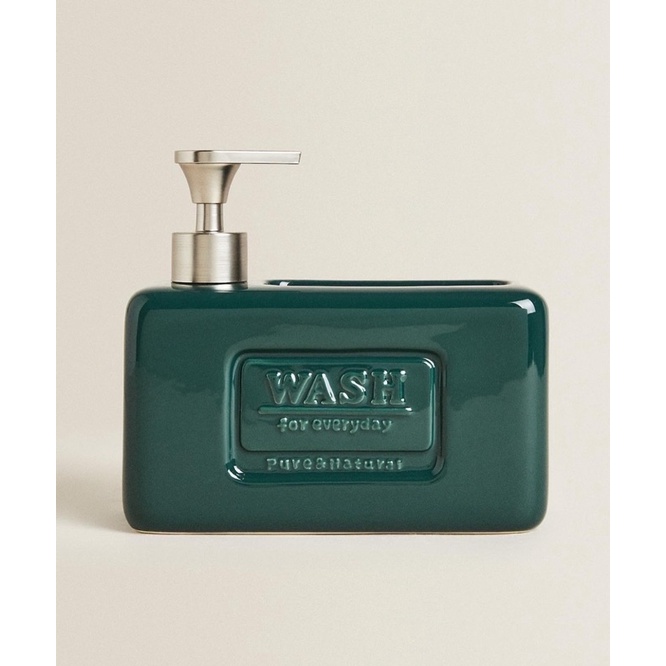 [READYSTOCK] Zara Home washingup liquid dispenser with compartment