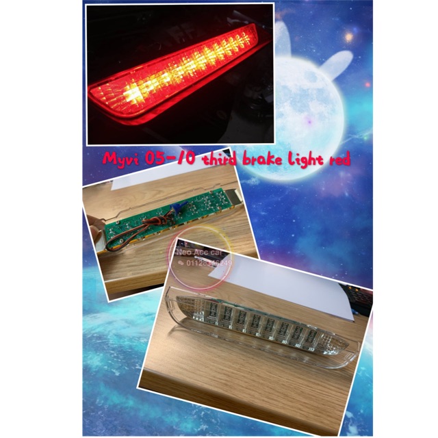 Perodua Myvi 20052010 3rd led brake light rear third brake light red