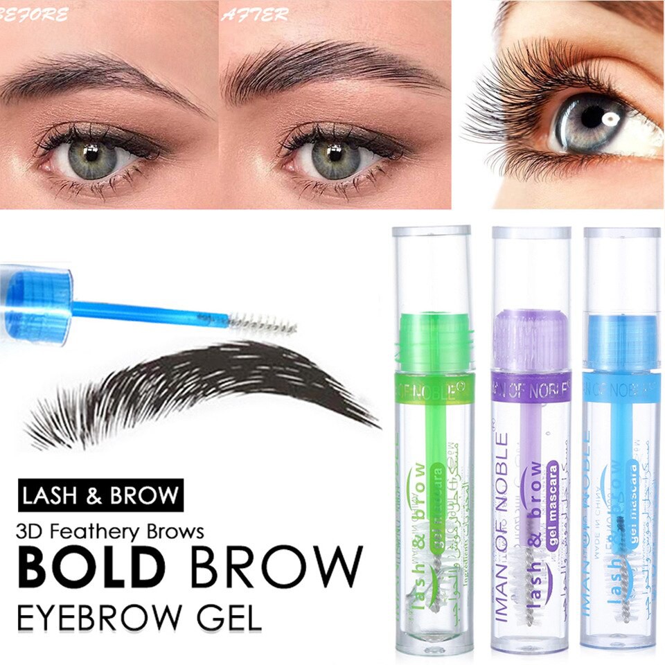 Mascara Lashes & Eyebrow Gel Mascara Iman Of Noble 9ml Shopee Malaysia