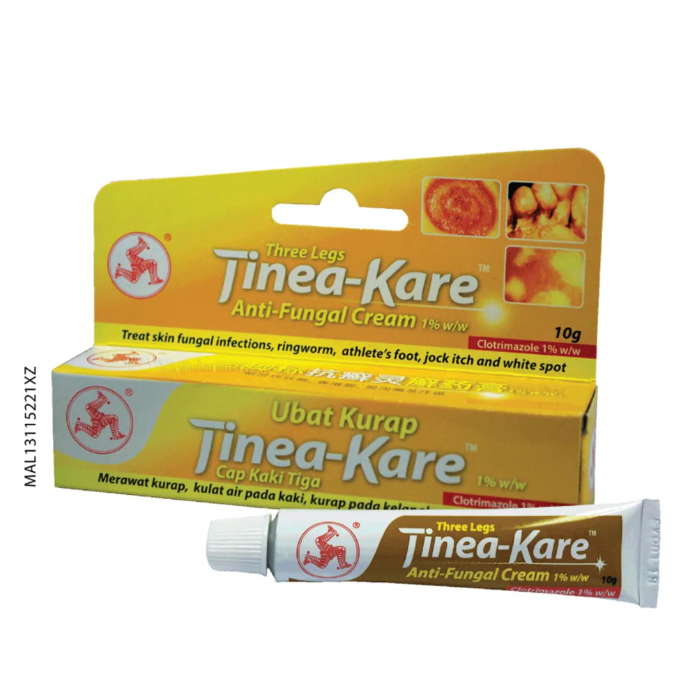 Three Legs Tinea Kare Antifungal Cream (10g) Shopee Malaysia