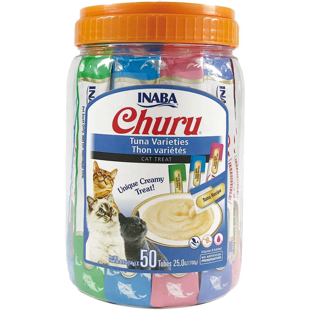 Inaba Churu Varieties Bottle (14g x 50pcs) Shopee Malaysia