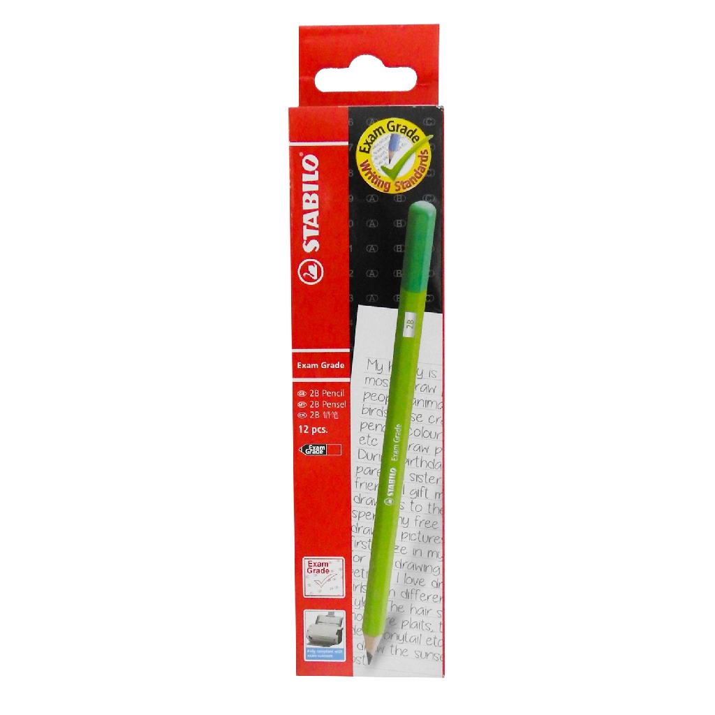 STABILO Pencil 2B (12 pcs) New PGMall