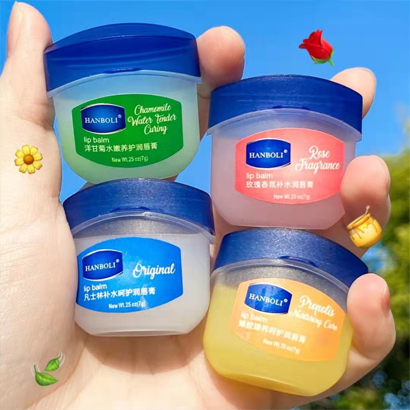 SD Hanboli Vaseline Lip Balm Moisturizing Lip Mask Pure Petroleum Jelly