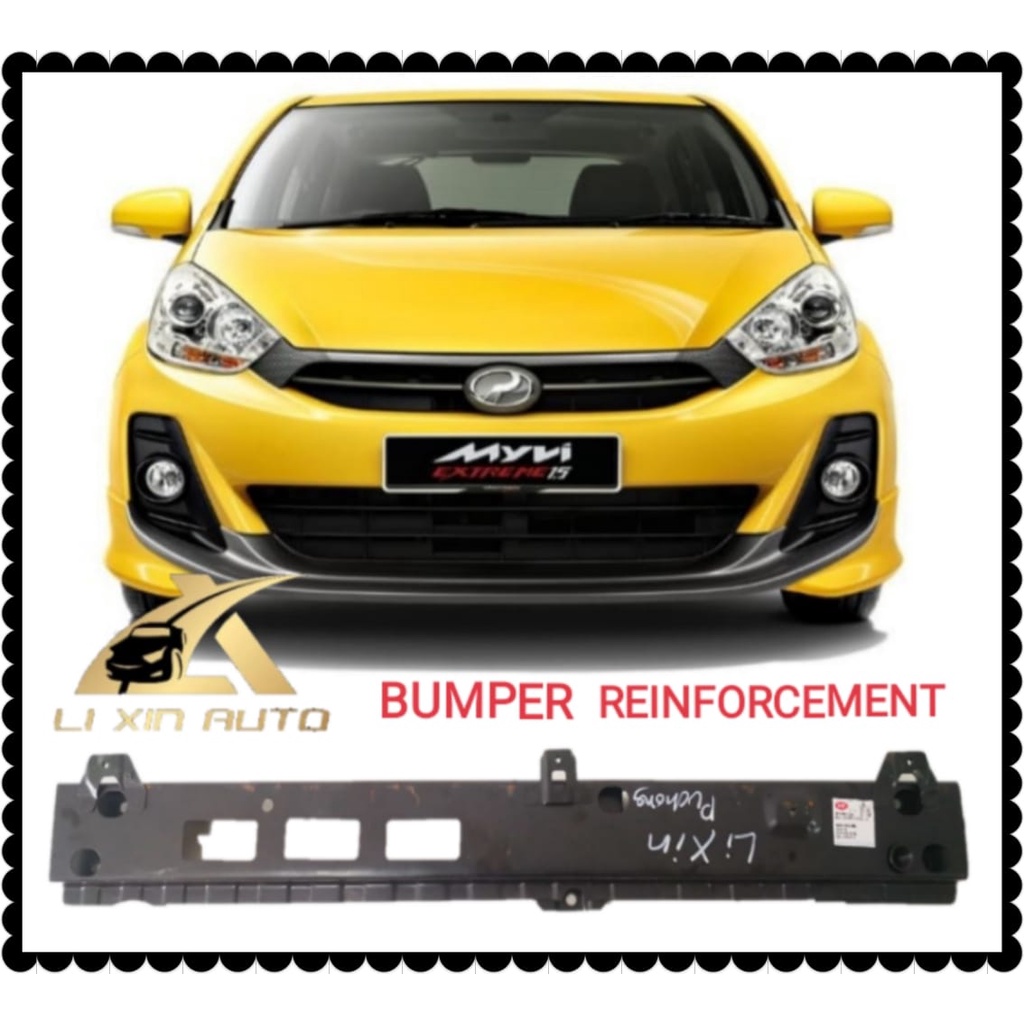 PERODUA MYVI 2011 LAGI BEST FRONT BUMPER REINFORCEMENT BUMPER BRACKET