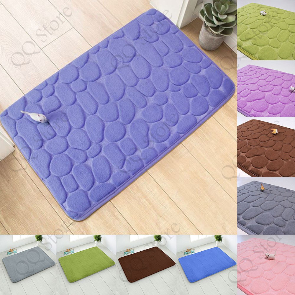 Kitchen Bath Mat Carpet Toilet Floor Mat Bathroom 40*60cm Water