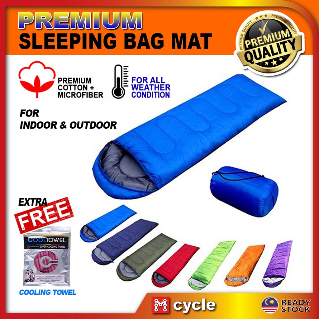Premium Portable Sleeping Bag Mat Camp Outdoor Travel Camping Hiking