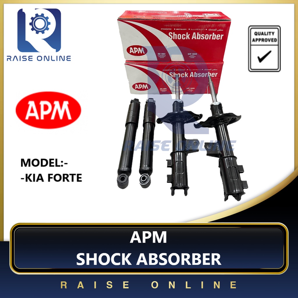 APM SHOCK ABSORBER SET FRONT / REAR KIA FORTE MADE IN KOREA Shopee
