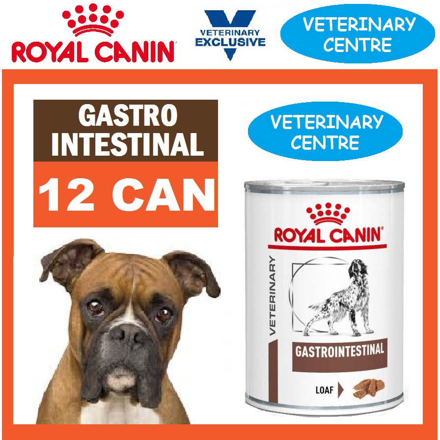 ROYAL CANIN GASTROINTESTINAL WET/LOAF CAN FOOD 12 X 400g ( GASTRO
