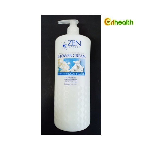 ZEN GARDEN SHOWER CREAM GOATS MILK PH5.5 2100ML(NOT MORE THAN 6 UNIT