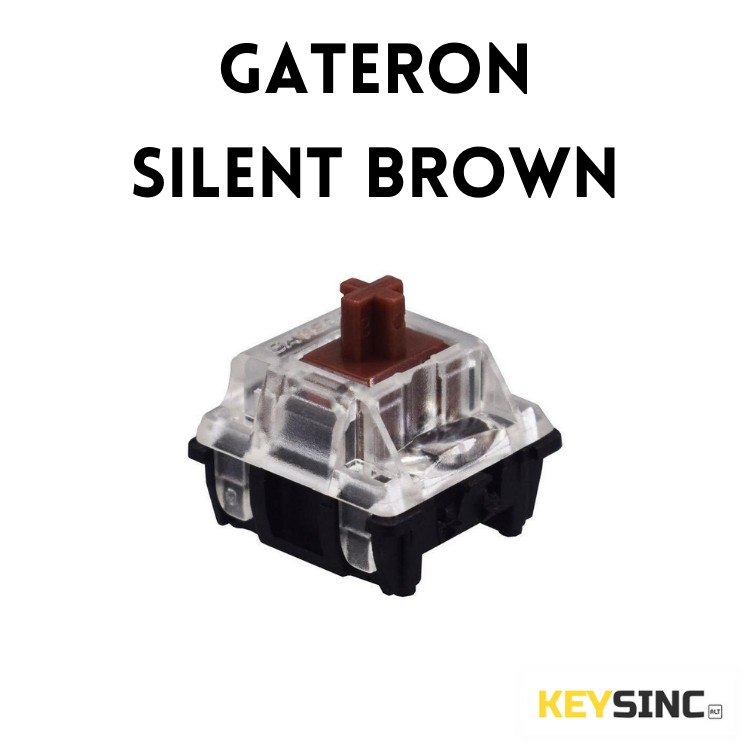 Gateron Silent Brown Tactile Silent Switch Ready Stock 1pcs Shopee