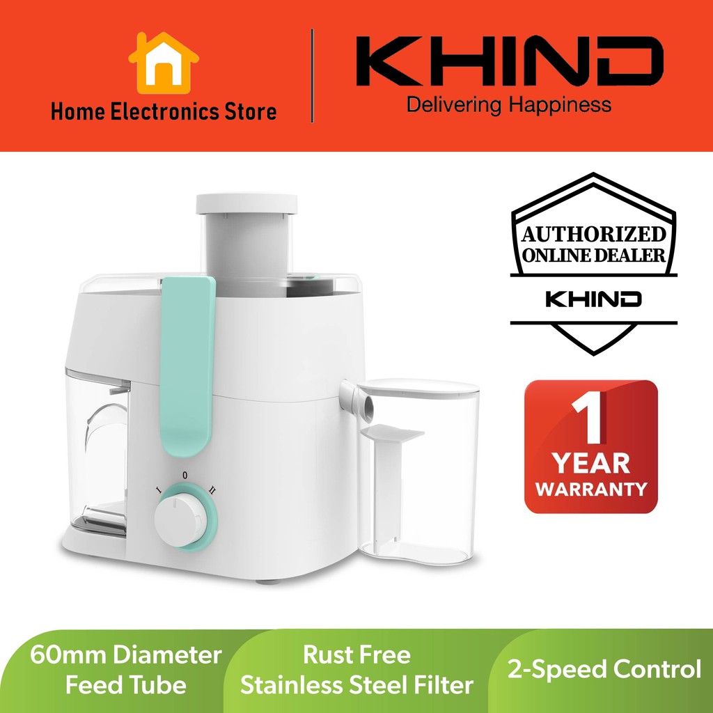 Khind JE300 Juice Extractor Pengisar Jus Shopee Malaysia