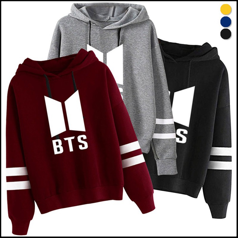 UK BTS Bangtan Boys Print Sweatershirt Pullover Kpop