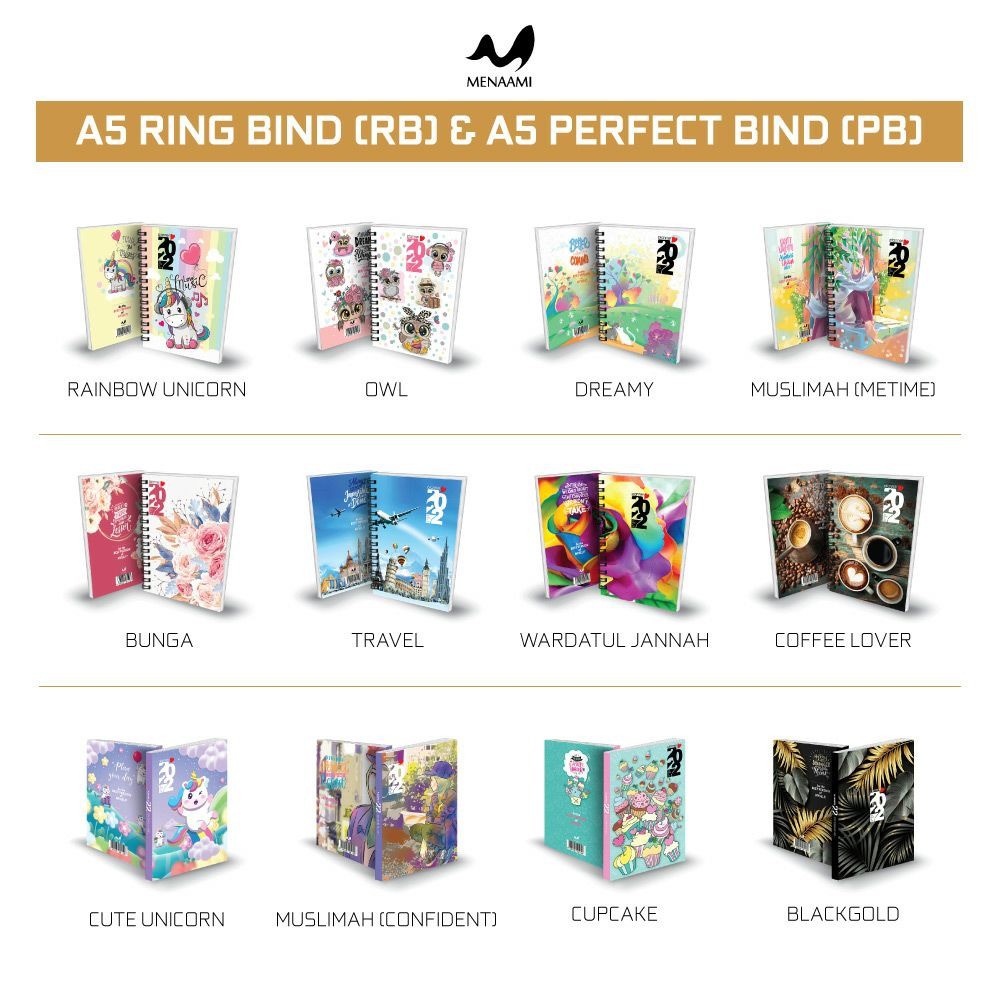 Planner Book 2022, Online Shop Shopee Malaysia