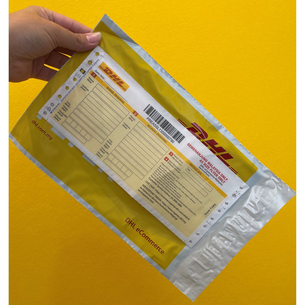 DHL A5 Prepaid Flyers w/ Bubble Wrap Shopee Malaysia