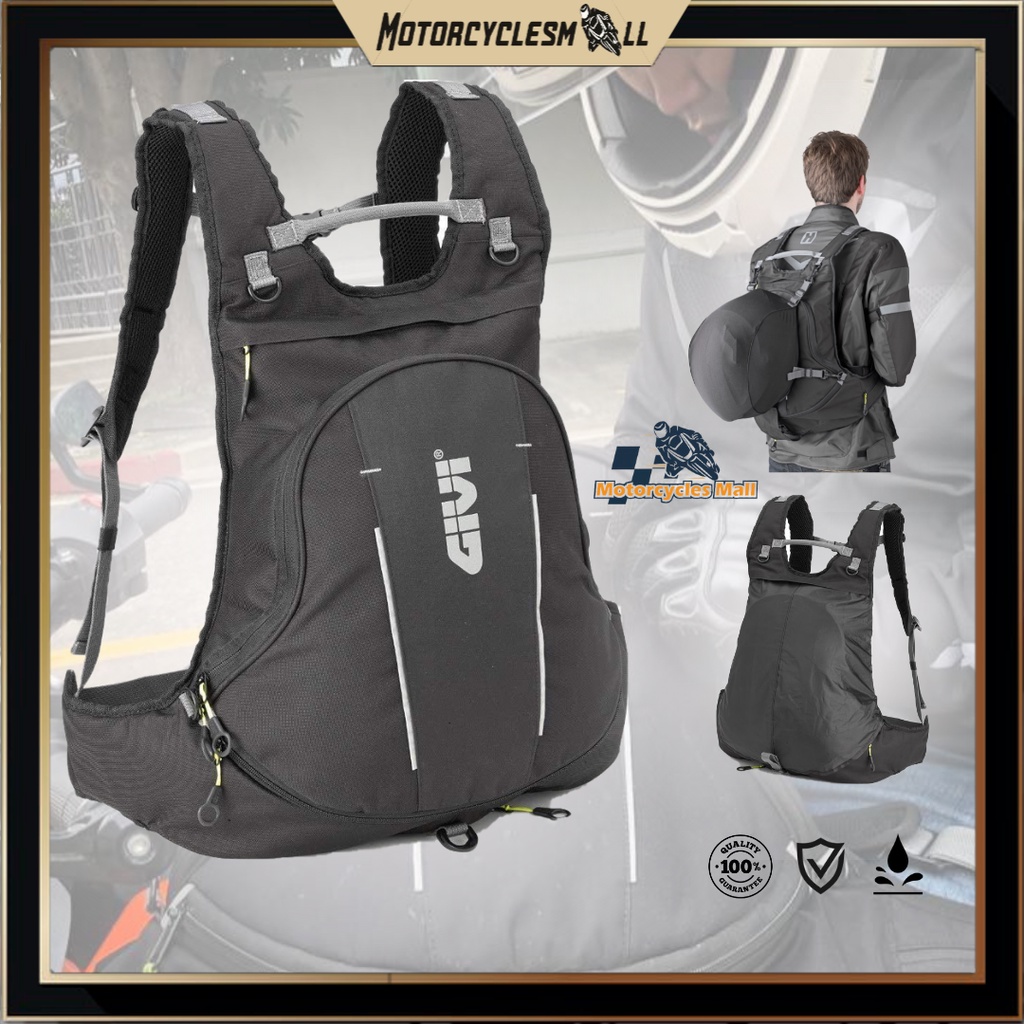 Motorcyclesmall GIVI BACKPACK PREMIUM RIDING BAG RUCKSACK HELMET BAG