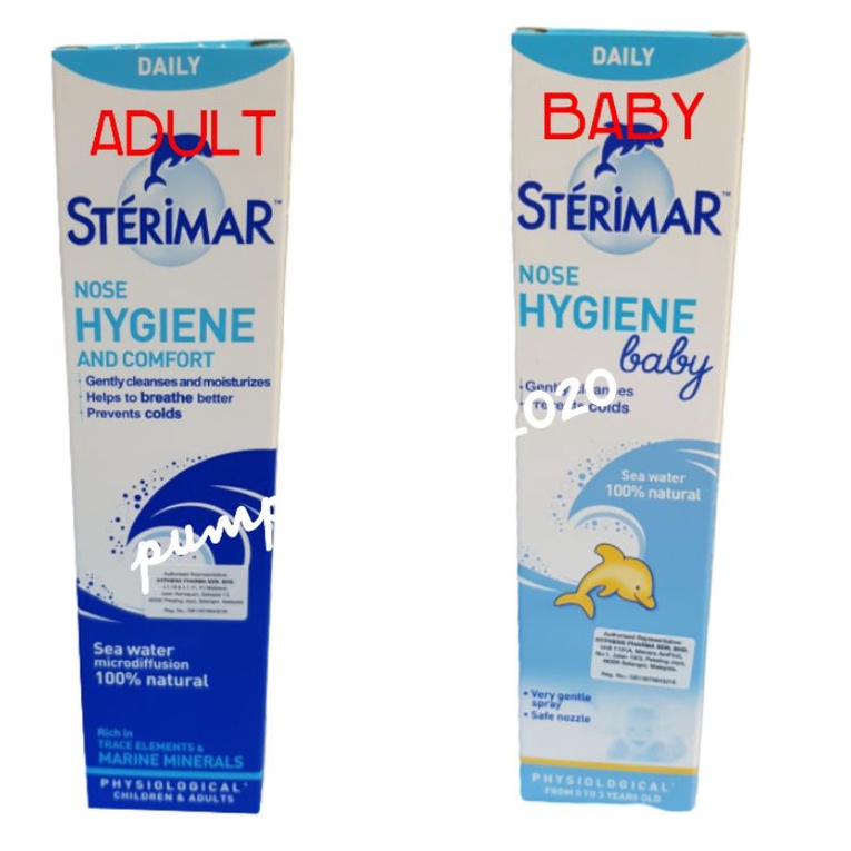 Sterimar Baby 100ml/Adult Nasal Spray 50ml Shopee Malaysia
