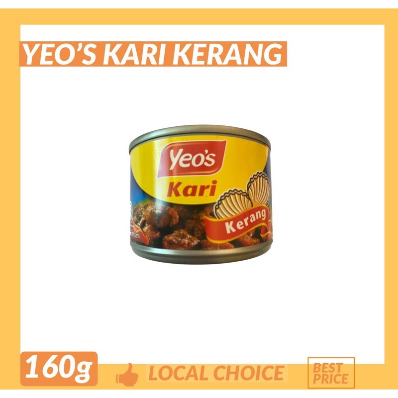 Yeo’s Kari Kerang/ Clam Curry 160g Shopee Malaysia
