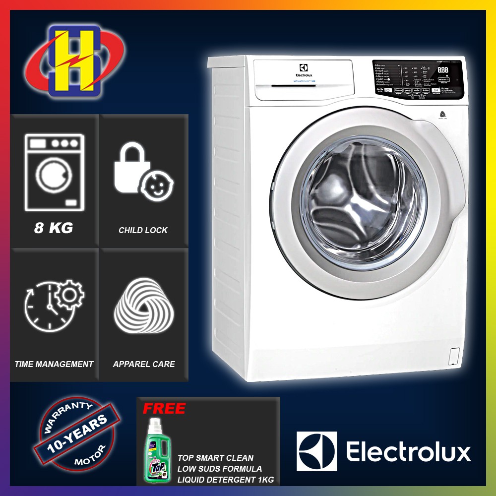 [Delivery By Seller Klang Valley] ELECTROLUX FRONT LOAD WASHING MACHINE