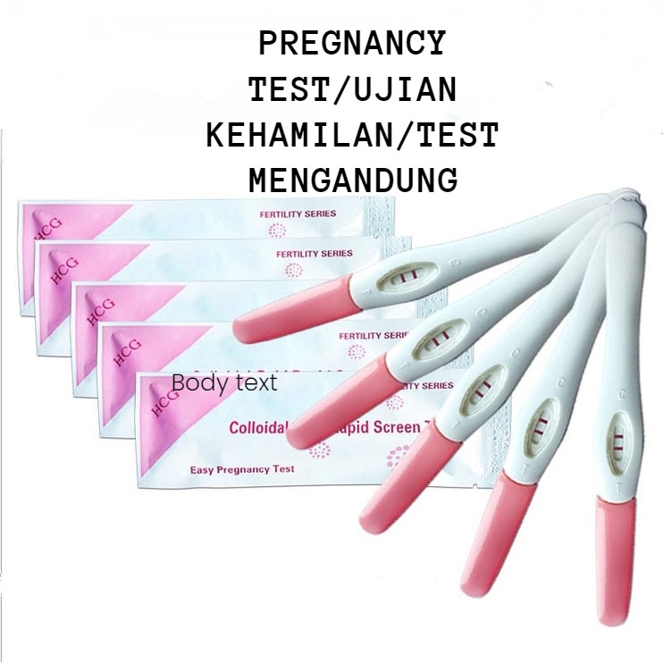 BB HOME Pregnancy Test Pen Pregnant Tes Kehamilan Upk Opk Preggy Upt