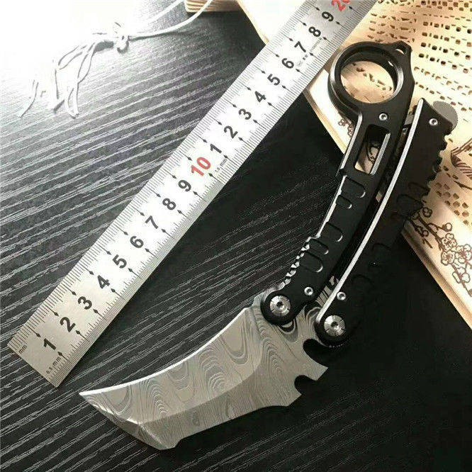 Knife Outdoor Folding Knife Butterfly Practice Folding Claw Knife Self