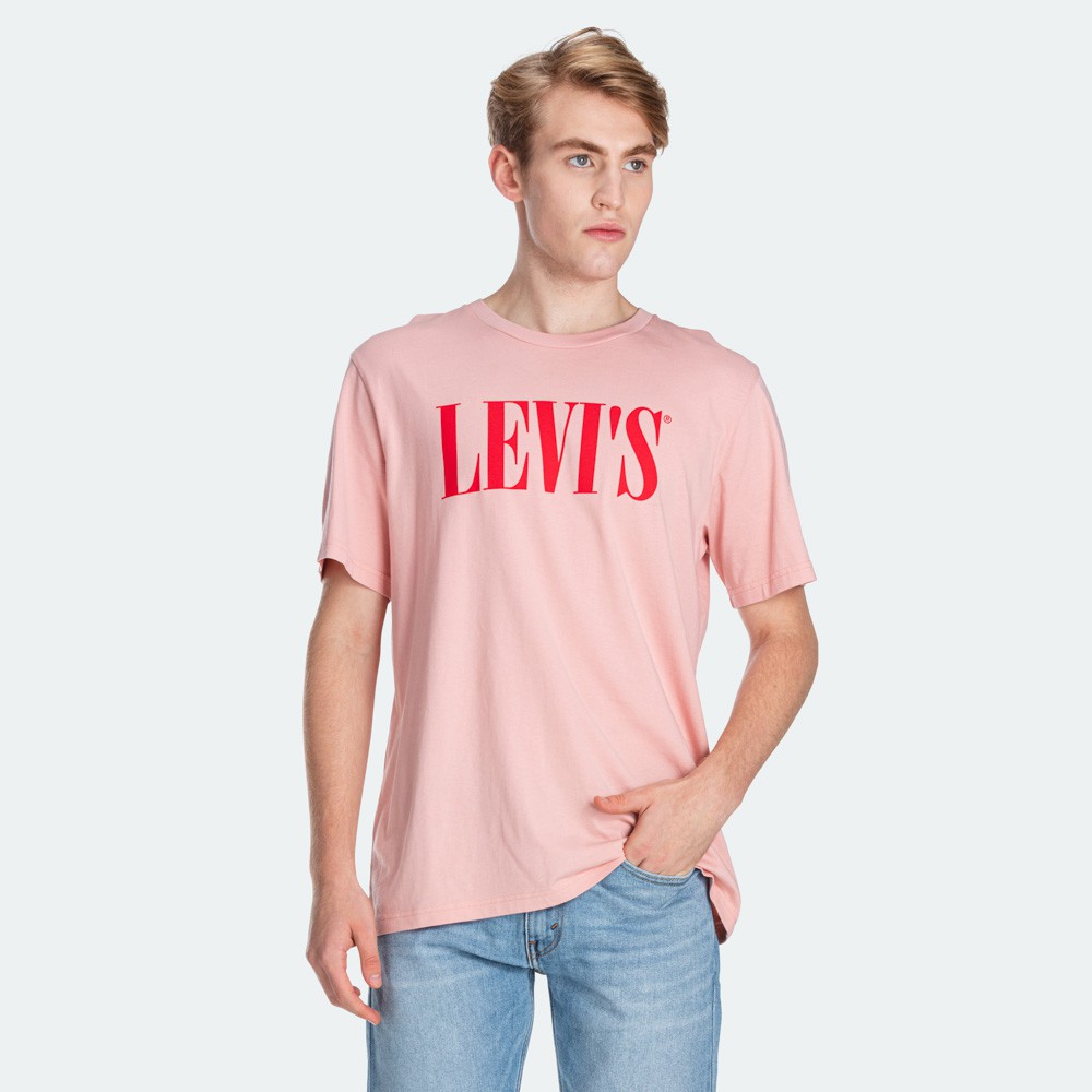 Levi's Oversized Graphic Tee Men 699780057 Shopee Malaysia