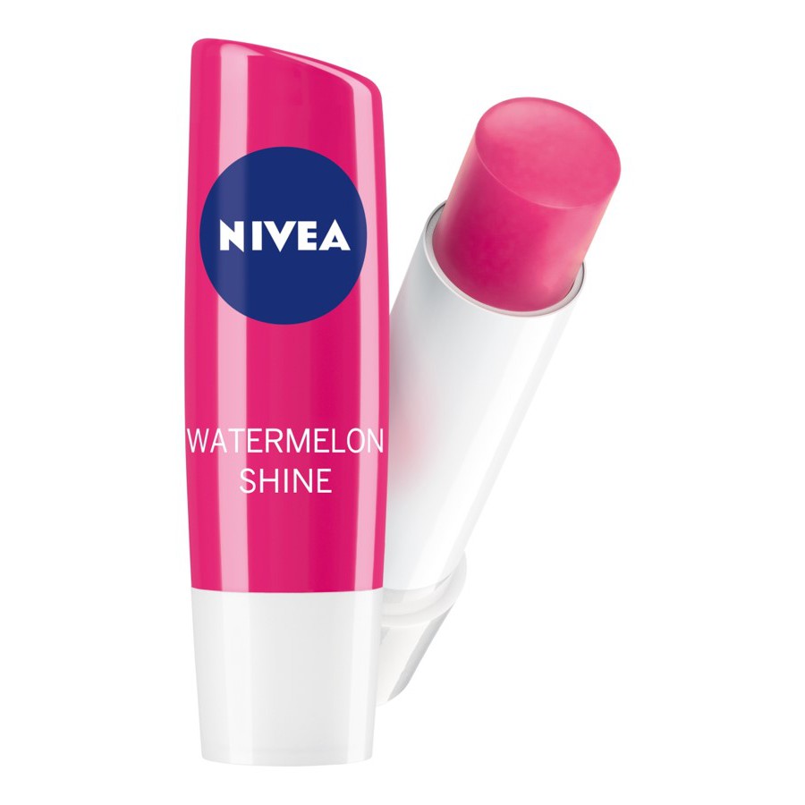 NIVEA Lip Care Caring Lip Balm Watermelon Shine (4.8g) Lip Balm