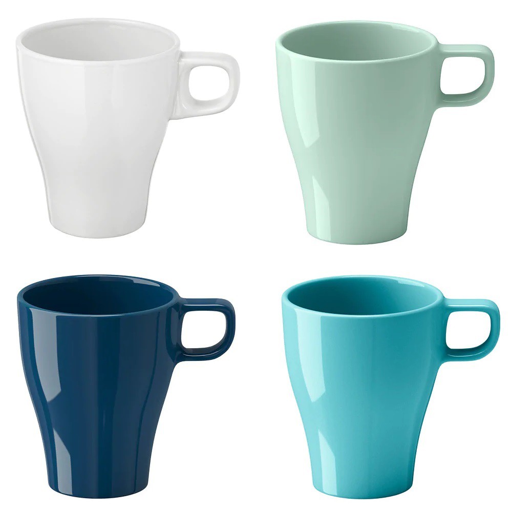 IKEA 100 ORI Fargrik Cold & Hot Drinks, Coffee & Water Mug (Assorted