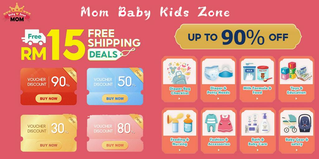 MOM Baby Kids Zone, Online Shop Shopee Malaysia