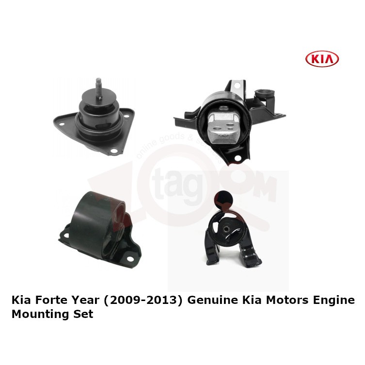 Genuine Kia Motors Engine Mounting Set for Kia Forte 2.0L 6 Speeds