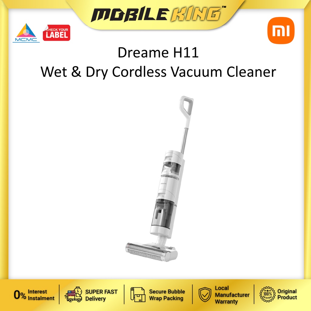 Dreame H11 Wet & Dry Cordless Vacuum Cleaner Shopee Malaysia
