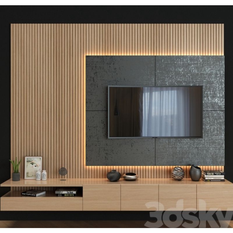 TV Wall Mounted 9ft double panel Shopee Malaysia