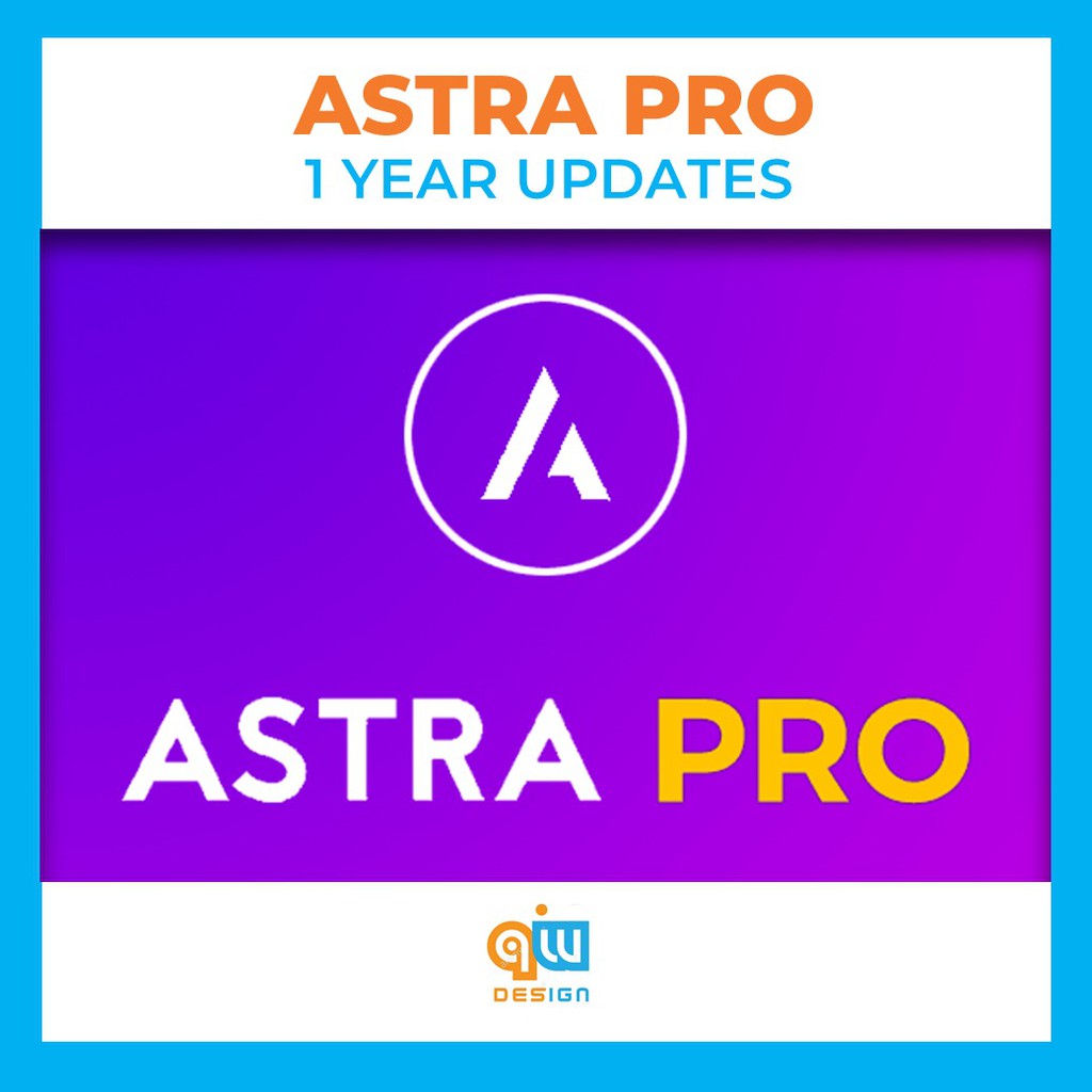 ASTRA Pro [1 Year Updates] (Wordpress Plugin) Shopee