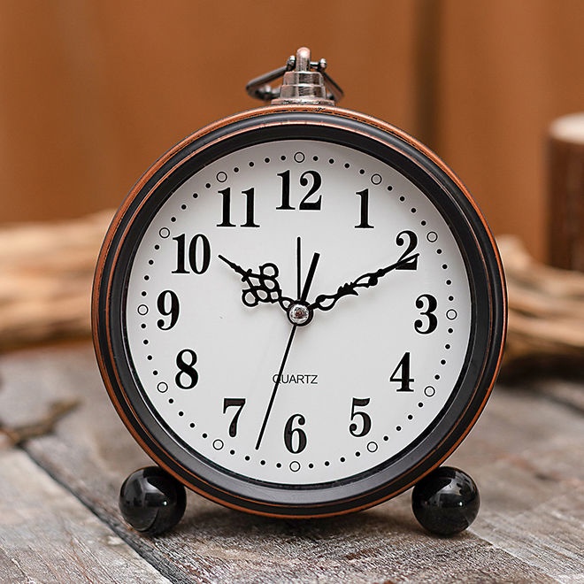 Retro Simple Student Clock Little Alarm Clock Children Bedside Special