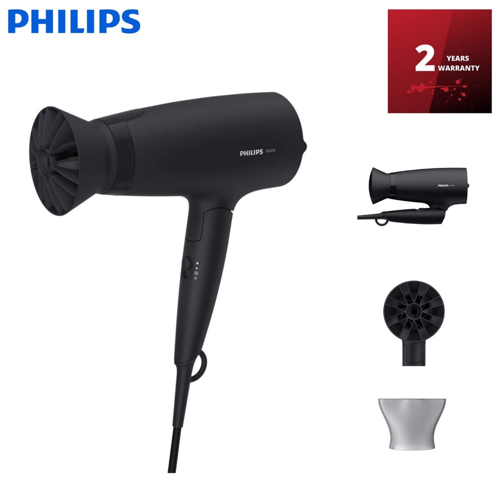 2022 NEW Philips 3000 Series Hair Dryer BHD308/13 SERIES Shopee Malaysia
