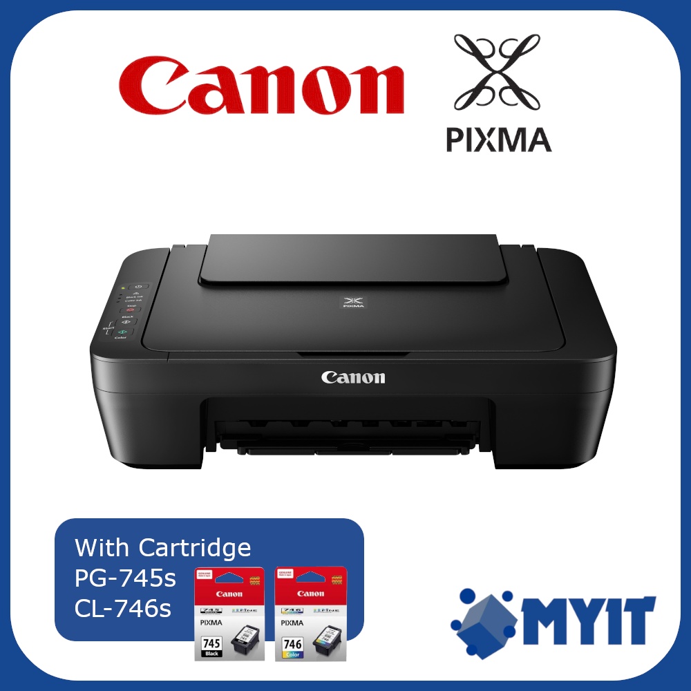 Canon Pixma MG2570S AiO 3 in 1 Inkjet Printer All in One Print Scan