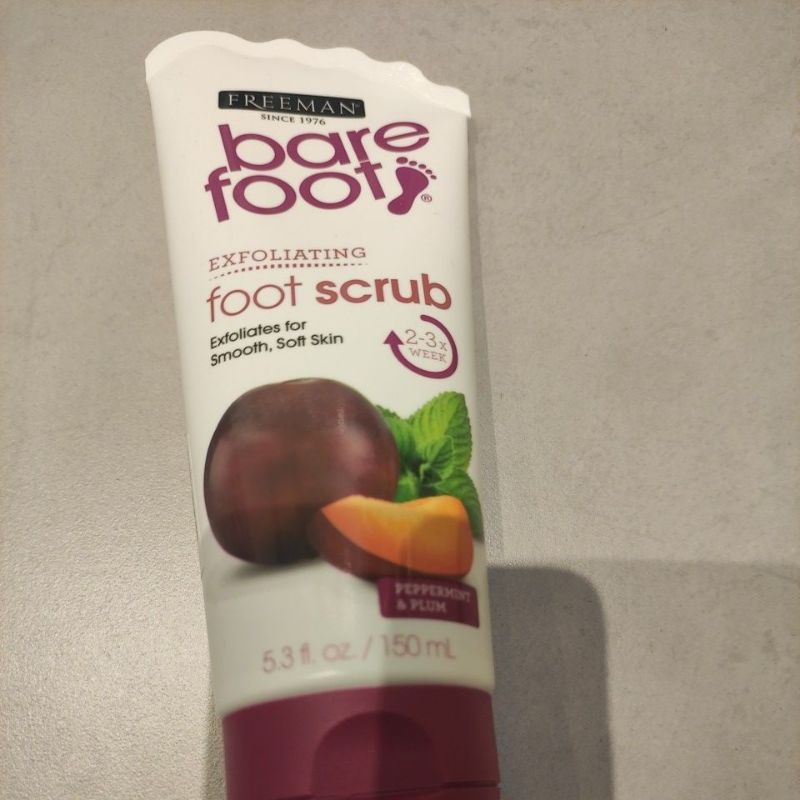 Freeman bare foot scrub 150ml Shopee Malaysia