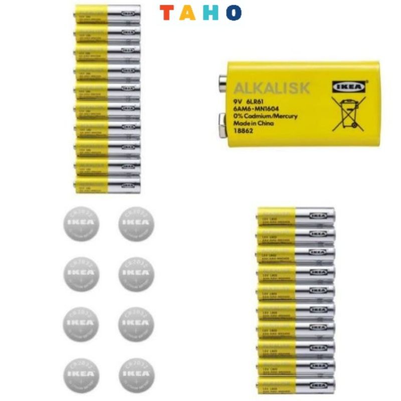 Battery Akaline IKEA AA / AAA / 9V / Lithium Battery Shopee Malaysia