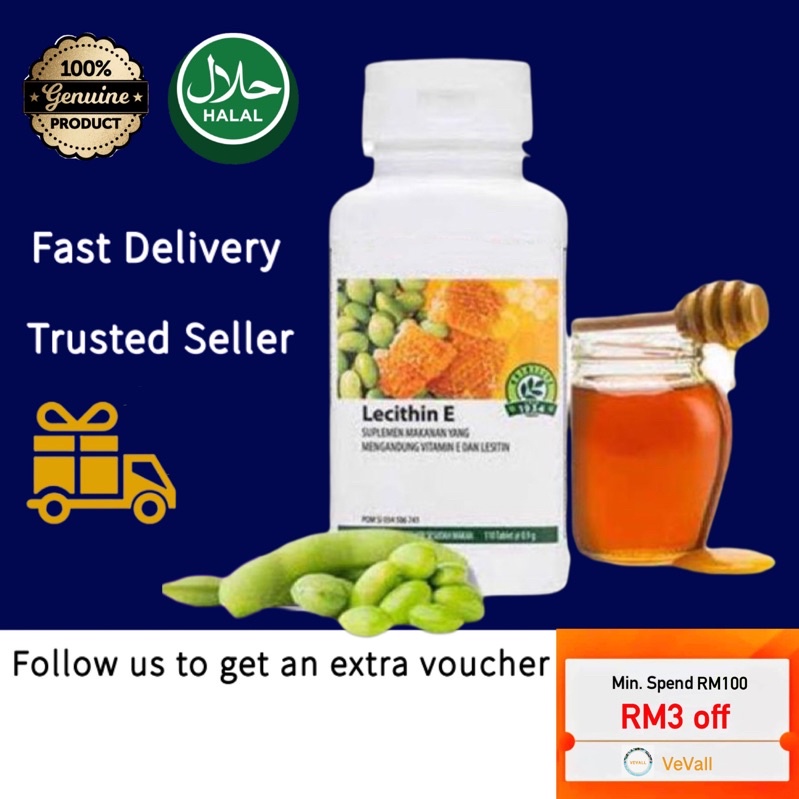 Amway Nutrilite Lecithin E 150 Tablets Loss Weight Badan Kurus Shopee Malaysia