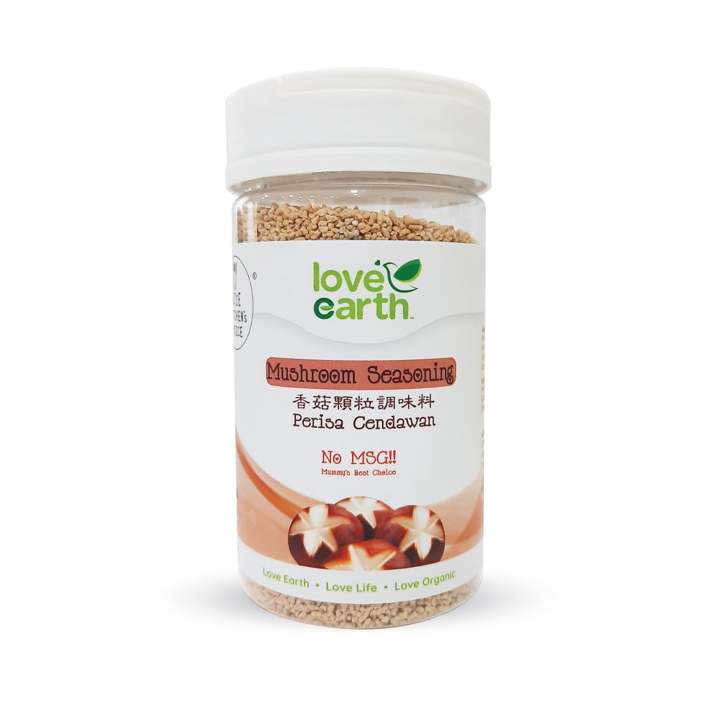 Love Earth Natural Mushroom Seasoning 150g Shopee Malaysia