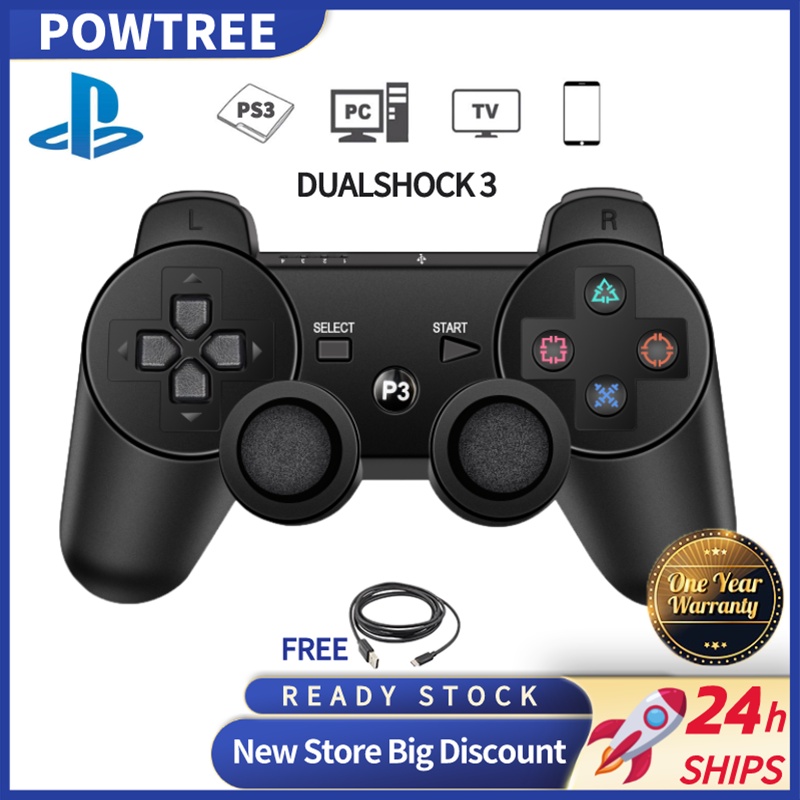 Dualshock 3 PS3 Controller Original Wireless Game Controller PC