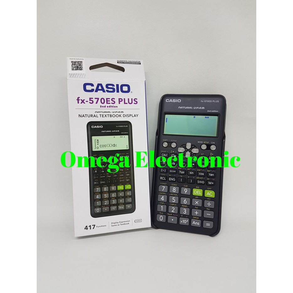 Herl Casio Fx 570 Es Plus Scientific Calculator Fx570 Es Plus Shopee Malaysia