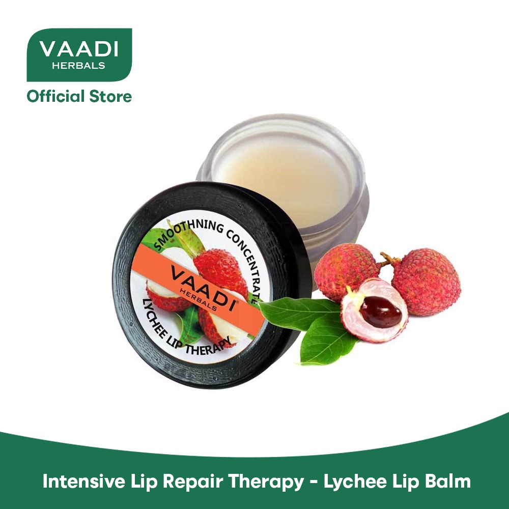 VAADI Intensive Lip Repair Therapy Organic Lychee Lip Balm (6g