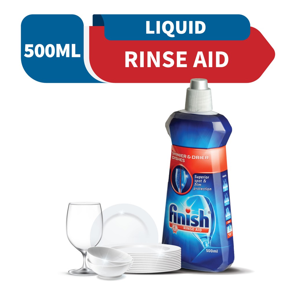 Finish Rinse Aid Shine & Dry Dishwasher Cleaning (500ml) Shopee Malaysia