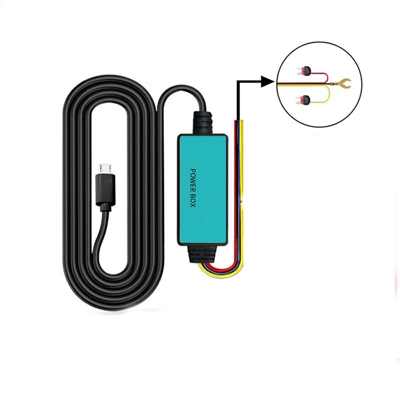 🔥Ready Stock🔥24 Hours Recording Hardwire Kit( Micro )Car buck line