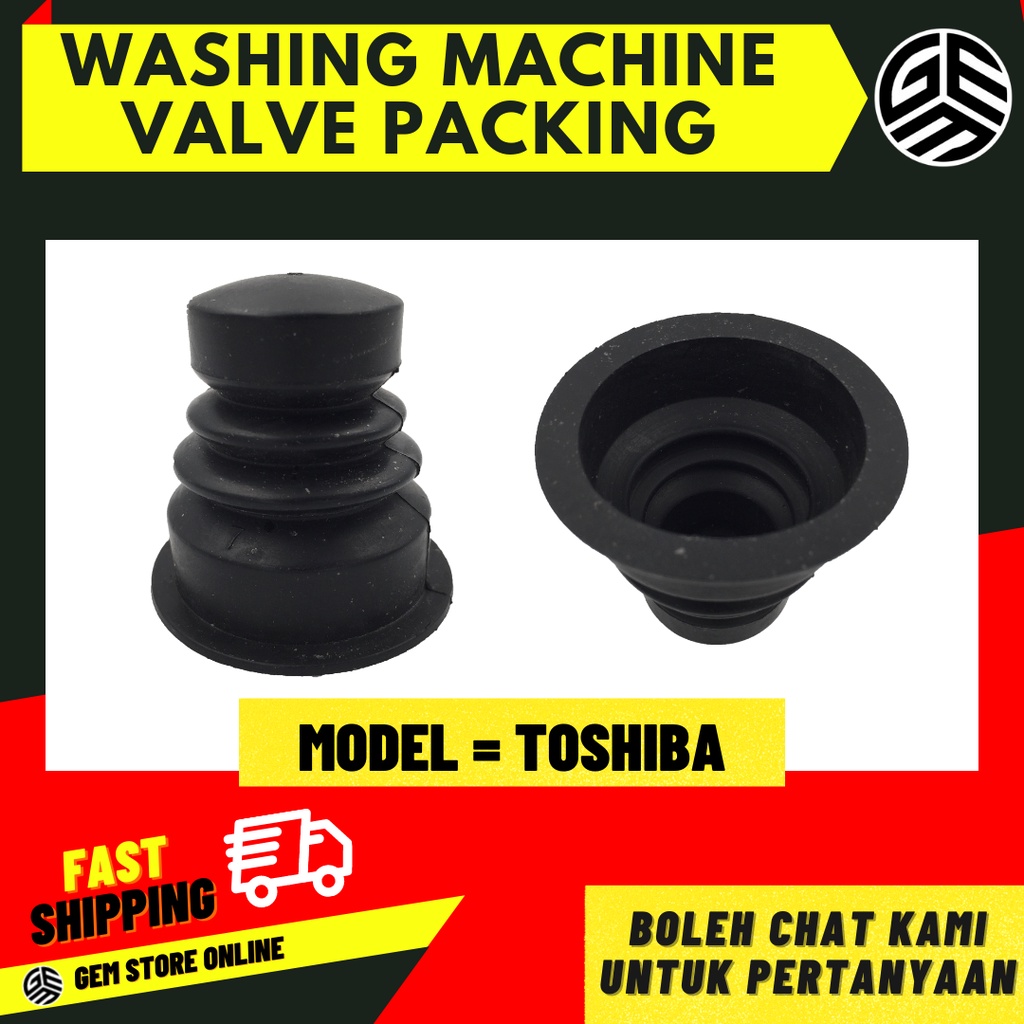 WASHING MACHINE TOSHIBA VALVE PACKING / DRAIN VALVE / GETAH MESIN BASUH