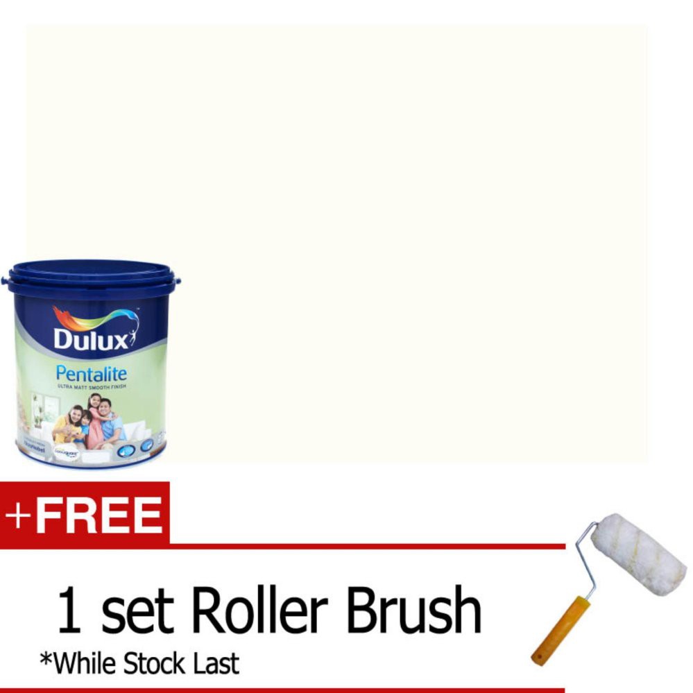 ICI Dulux pentalite lily white (dspic219218 Liter) Shopee Malaysia