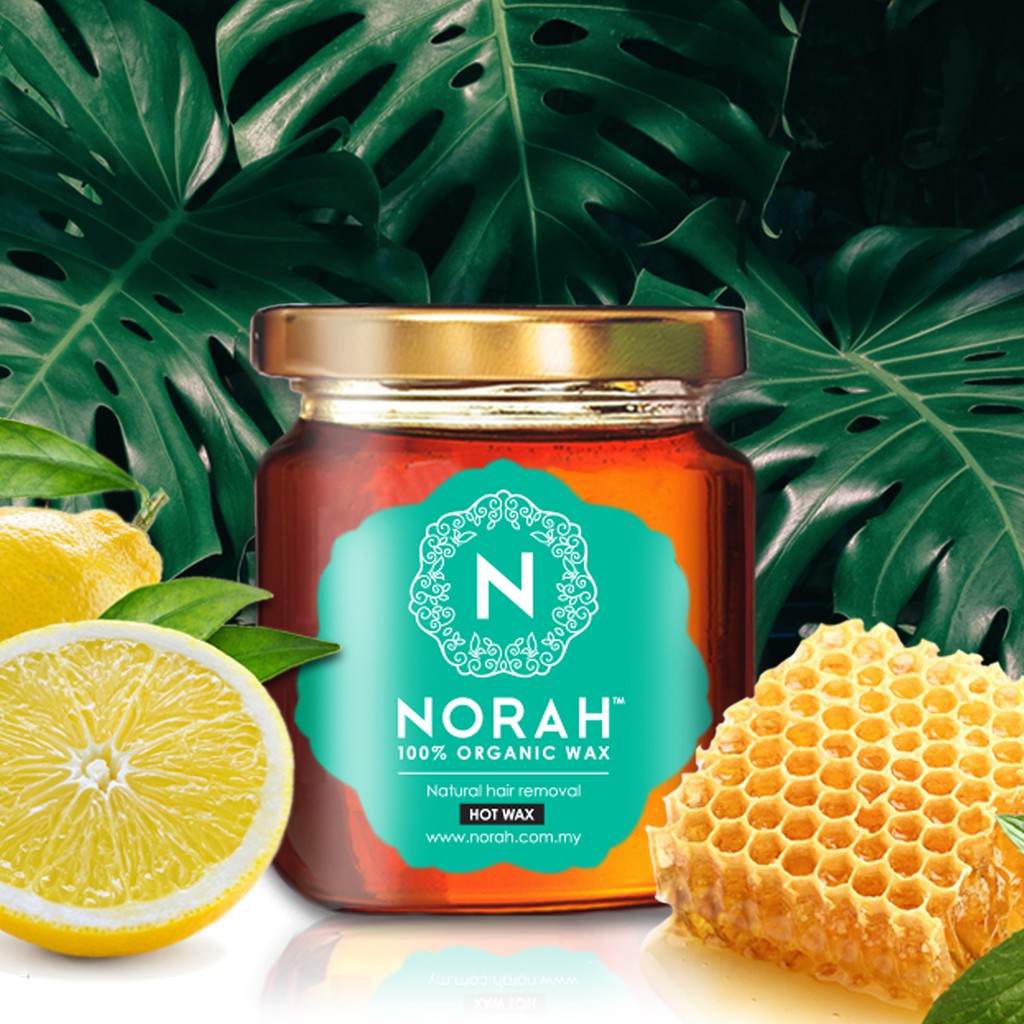 Hair Removal Wax Norah Wax Organic DIY Wax HOT WAX COLD WAX Shopee