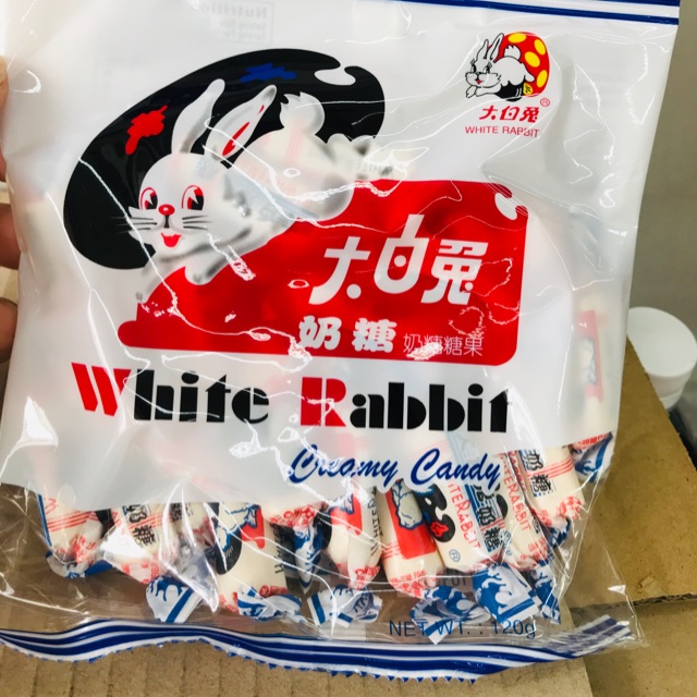 White rabbit milk candy ???????????????120g(+20pcs ) Shopee Malaysia